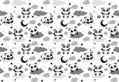 Fotobehang - Vlies Behang - Panda's - Pandaberen - Kinderbehang - 312 x 219 cm