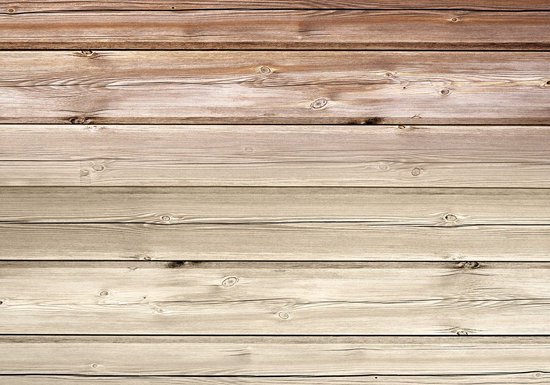 Fotobehang - Vlies Behang - Houten Planken Schutting - 368 x 254 cm