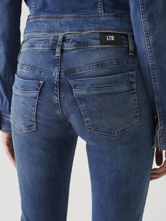 LTB Jeans Valerie Dames Bootcut Jean - Donkerblauw - Lapis Wash