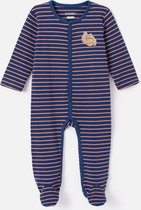 Woody pyjama jongens - mammoet - streep - 232-10-RBZ-Z/915 - maat 68