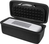 YONO Hard Case geschikt voor Bose Soundlink Mini II (1 en 2 Gen) - Bescherm Hoesje met Accessoires Vak - Zwart