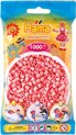 Perles à repasser Hama roses, 1000 pièces. L'emballage montre des créations de perles à repasser.