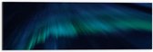Dibond - Blauwe Neonvegen op Donkerblauwe Ondergrond - 60x20 cm Foto op Aluminium (Met Ophangsysteem)