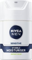 Nivea Men Sensitive Stubble Moisturiser - 6 x 50 ml - Voordeelverpakking