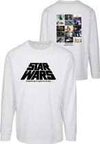 Merchcode Star Wars - Photo Collage Longsleeve shirt - XXL - Wit