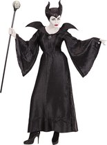 Widmann - Heks & Spider Lady & Voodoo & Duistere Religie Kostuum - Maleficent Dragula - Vrouw - Zwart - Medium - Halloween - Verkleedkleding