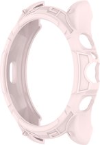 Beschermende watch case - hoesje - geschikt voor Fossil Gen 6 - 44 mm - roze