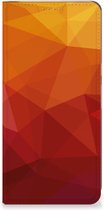 Stand Case geschikt voor Google Pixel 8 Pro Polygon Red