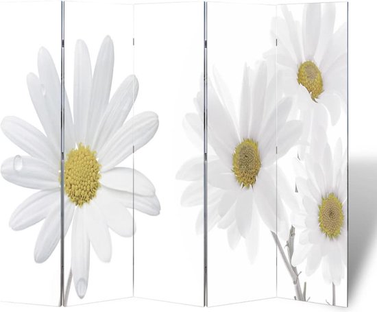 vidaXL-Kamerscherm-inklapbaar-bloem-200x170-cm