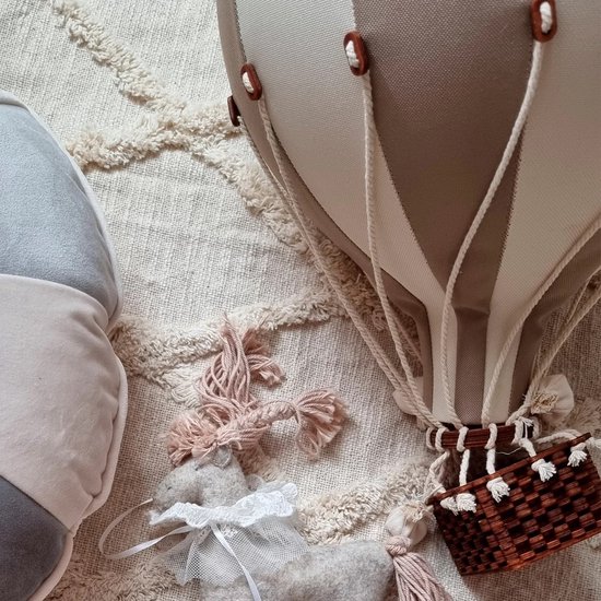 Super Balloon Luchtballon - beige en ecru — afbeelding 4