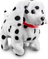 Dally De Dalmatiër Puppy Bewegende Back Flip Springende Hond Hondenknuffel Elektrisch Op Batterijen