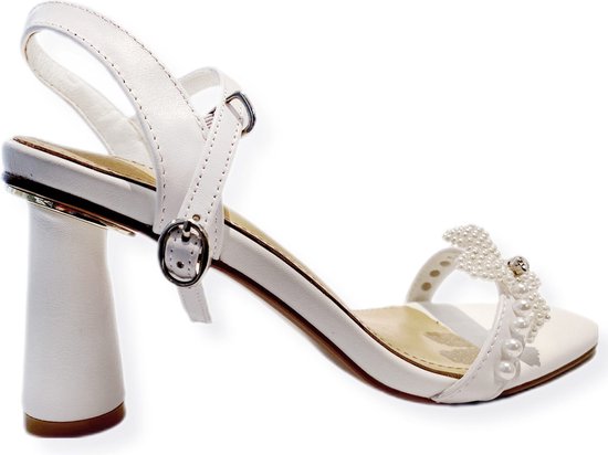 Zerba - Sandales pour femmes Femme - Taille 39 - Cuir Wit - Sussia