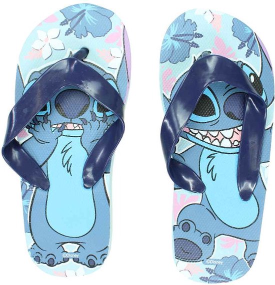 Lilo & Stitch Slippers Blauw - Maat 28/29 - Disney's Stitch Slippers Kinderen