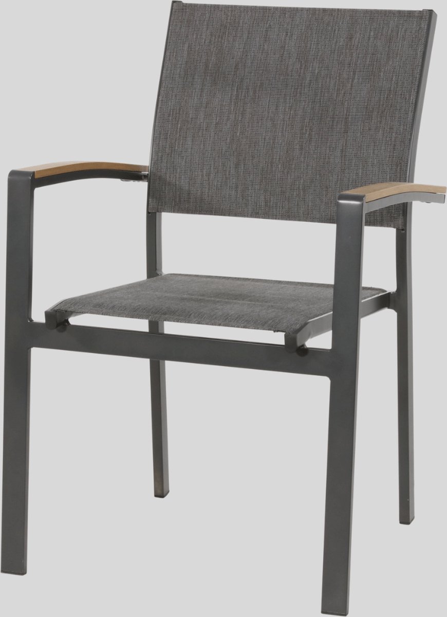 Lesli Living Outdoor Living Tuinstoel Arezzo - Antraciet