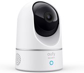 Eufy by Anker 2K Indoor Camera - Pan & Tilt - Beveiligingscamera voor binnen - Babyfoonfunctie - Huisdierdetectie