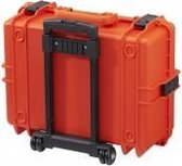Gaffergear camera koffer 050 oranje trolley uitvoering  incl. plukschuim    -  44,500000  x 25,800000 x 25,800000 cm (BxDxH)