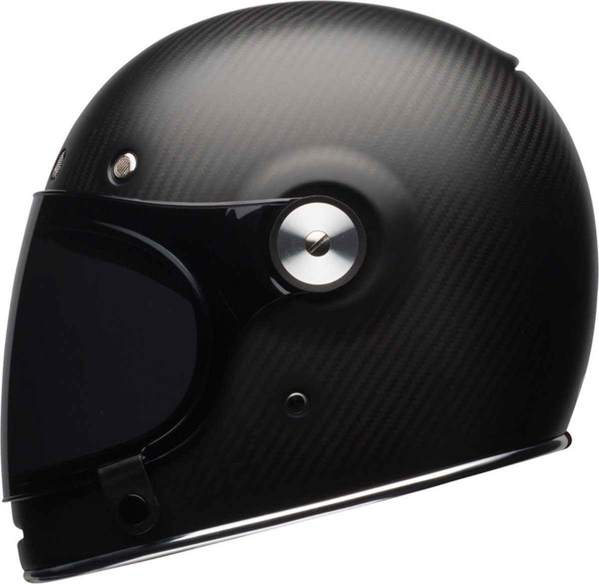 Bell Bullitt Carbon Solid Mat Zwart Carbon Integraalhelm - Maat M - Helm