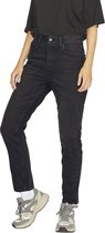 Jack & Jones Berlin Slim Jeans Met Hoge Taille - Dames - Black Denim - 29 / 30