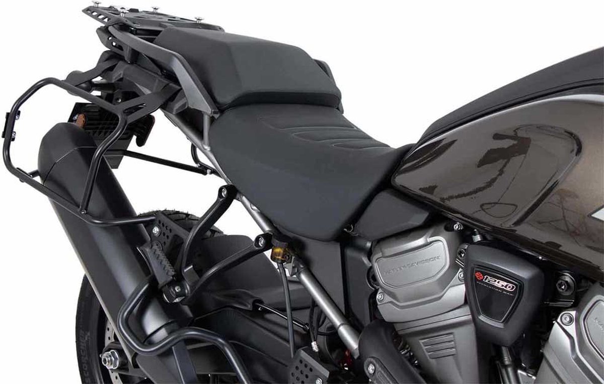HEPCO BECKER Xplorer Cutout Harley Davidson Pan America 1250/Special 21 6517600 00 01-01-40 Zijkofferhouder - Black