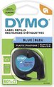 DYMO S0721650 ruban d'étiquette Noir sur bleu