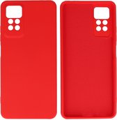 Xiaomi Redmi Note 11 Pro 5G Hoesje - 2.0mm Dikke Fashion Telefoonhoesje Backcover - Siliconen Hoesje - Rood