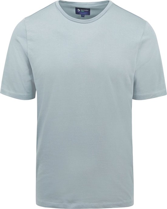 Suitable - Respect T-shirt Jim Steel Groen - Heren - Maat M - Modern-fit