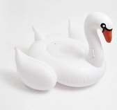 Sunnylife - Flotteurs de Pool Luxe Ride On Swan - Plastique - Wit