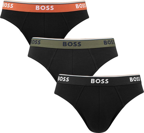 HUGO BOSS Power briefs 3 pack heren slips multicolor Maat XL bol