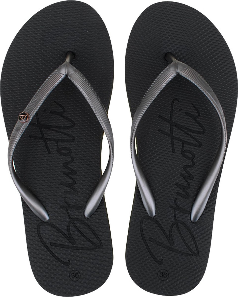 Brunotti dames teenslippers gigi Zwart