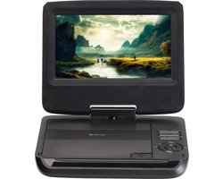 Denver Draagbare DVD Speler Auto - 7 inch - Incl. Hoofdsteunhouder - USB - Draaibaar Scherm - MT792