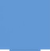 Rocada whiteboard - Skincolour - 100x100cm - blauw gelakt - RO-6425R-630