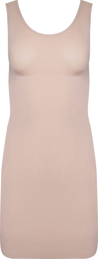 MAGIC Bodyfashion Tone Your Body Tank Dress Dames Corrigerend ondergoed - Cappuccino - Maat L