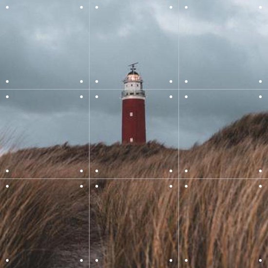 IXXI Texel Lighthouse - Wanddecoratie - Landen - 60 x 60 cm