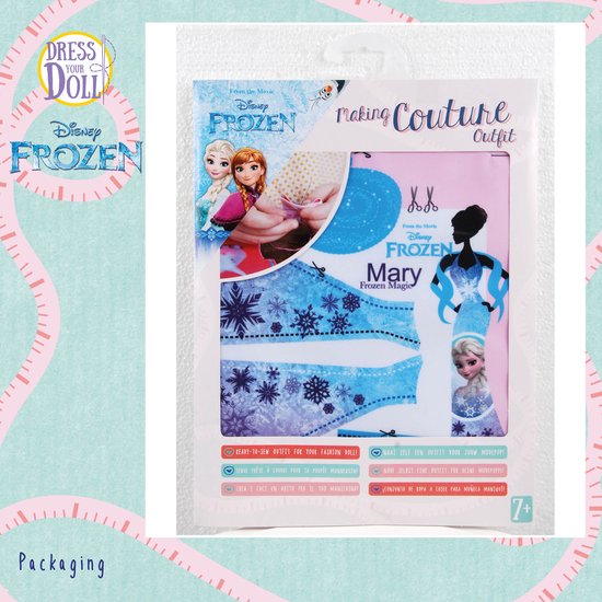 Making Couture Outfit kit Disney Mary Frozen Magic - Dress YourDoll - PN-0168797
