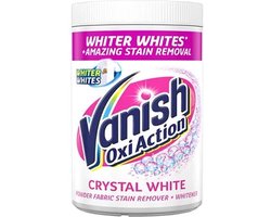 Vanish - Oxi Action - Crystal White - Witte Was Vlekverwijderaar - Whitening Booste Poeder - 940gram