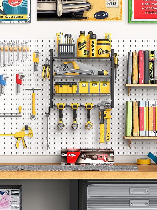 Organisateur d'outils Power Stockage d'outils Support mural