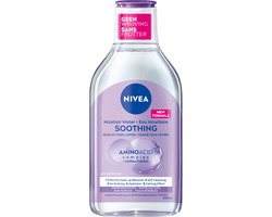 NIVEA Essentials Soothing Micellair Water - Gevoelige huid - Aminozuren - Dexpanthenol - Make-up remover - Gezichtsreiniger - Face Cleanser - 400 ml