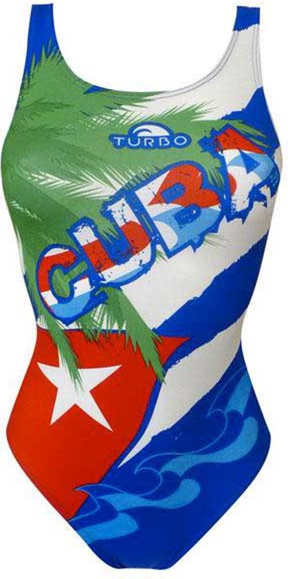 Turbo Cuba Palmera Badpak XL Veelkleurig