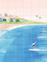 IXXI Surf Beach - Wanddecoratie - 160 x 120 cm