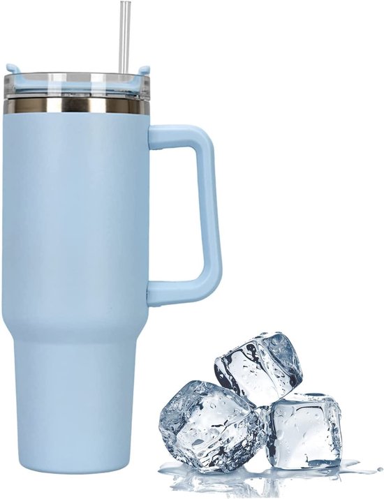 Tasse d'isolation sous vide Bouteille d'eau de voyage en acier inoxydable  Mug Tasse de café portable Voiture