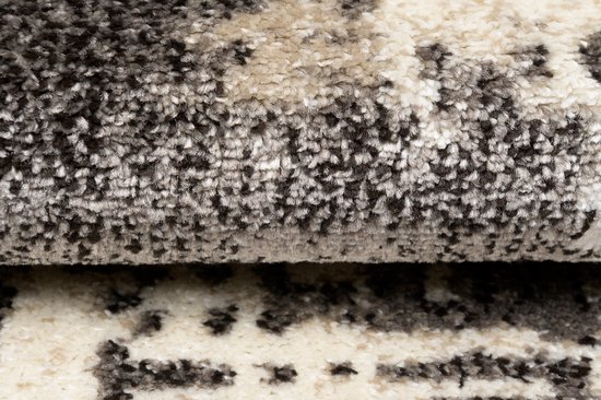 Tapiso Petra Tapis de passage Marron Moderne à Poils Courts Taille – 70 x 1350