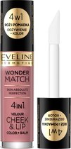Wonder Match Velour Cheek&Lip blush en vloeibare lipstick 02 4,5ml
