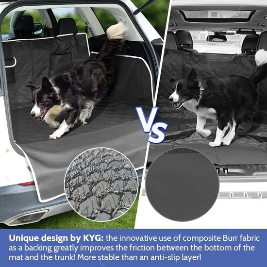 Kingsleeve Protection de Coffre Universel Hydrofuge Anti-Rayures Couverture  de Coffre 600D Oxford Tapis de Coffre Universel Chien : : Auto et  Moto