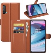 Coverup Book Case Geschikt voor OnePlus Nord CE 5G Hoesje - Bruin