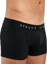 SPRUCE UP - Boxershorts heren - Katoen - Boxershort - Onderbroeken heren - Zwart - Maat XL - 3pack