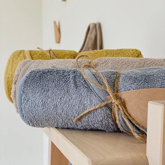 Slab XXL Feather Grey 37x50cm - Timboo van Timboo — afbeelding 4
