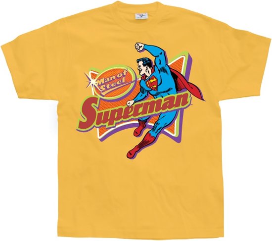 Superman - The Man Of Steel - Small - Orange