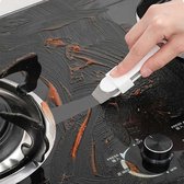 Gemakkelijk Kalkaanslag Magic Gum WC Badkamer Glas Roest Remover Rubber Keuken Schaal Brush Cleaner Voor Pot Pan Huishoudelijke Schoonmaakmiddel Accessoire