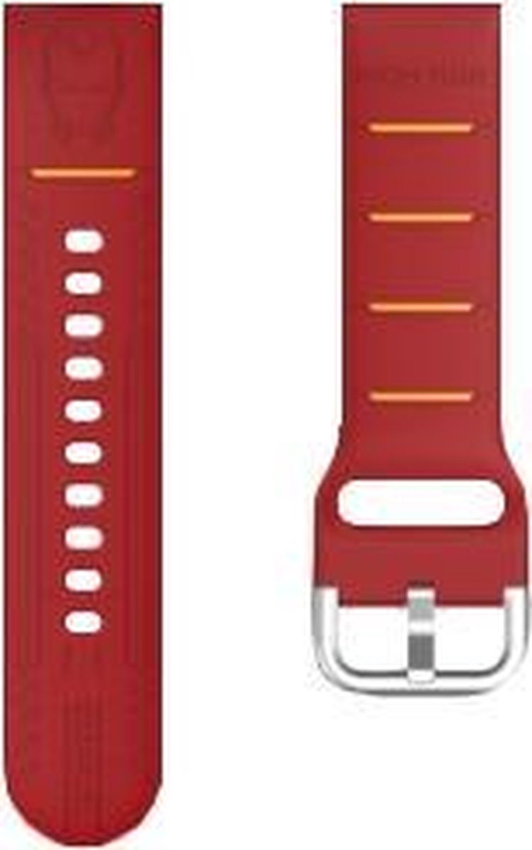 Samsung GP-TYR500HIG, Band, Smartwatch, Rood, Samsung, Galaxy Watch Active, Roestvrijstaal