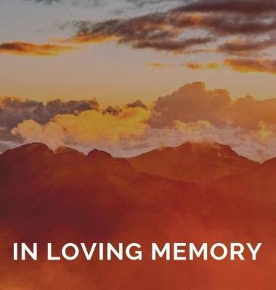 Memorial Guest Book (Hardback cover) - cover